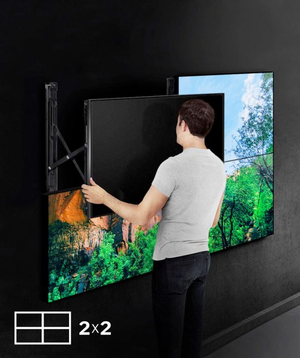 Installazione Videowall 2x2 