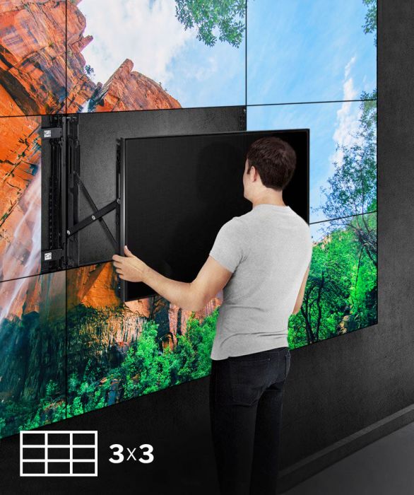 Installazione Videowall 3x3