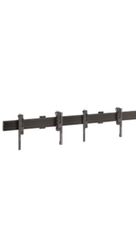 Staffa a parete 2x1 per monitor videowall 46/55" in orizzontale