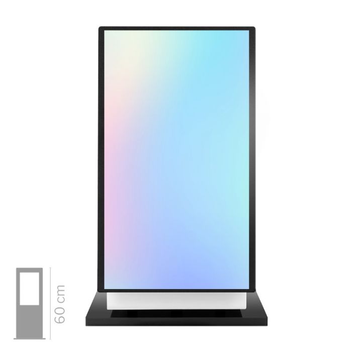 Tótem multimedia K24" de sobremesa en Krion  