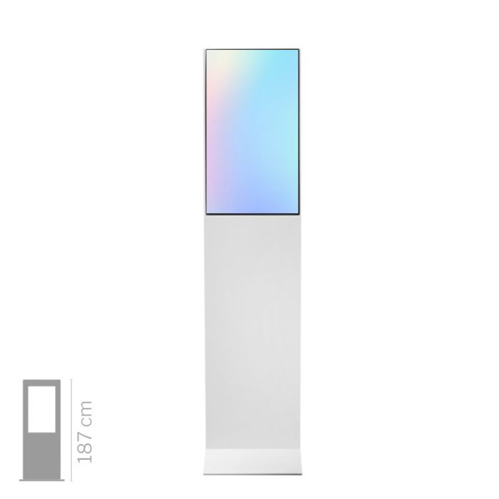 K32" TS touch screen einseitiges Multimedia-Totem in Krion