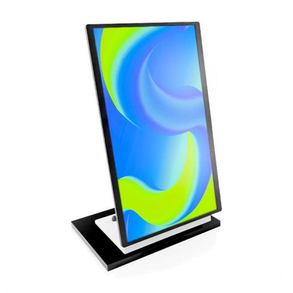 Totem multimediale K24" da banco in Krion  