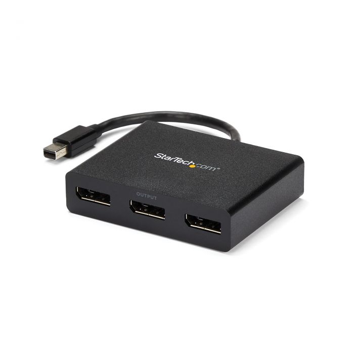 Adattatore multi monitor a 3 porte - Mini DisplayPort da 1,2 a 3x DisplayPort MST Hub - Triplo 1080p o doppio 4K 30Hz - Splitter video da mDP a DP MST per desktop esteso per Windows