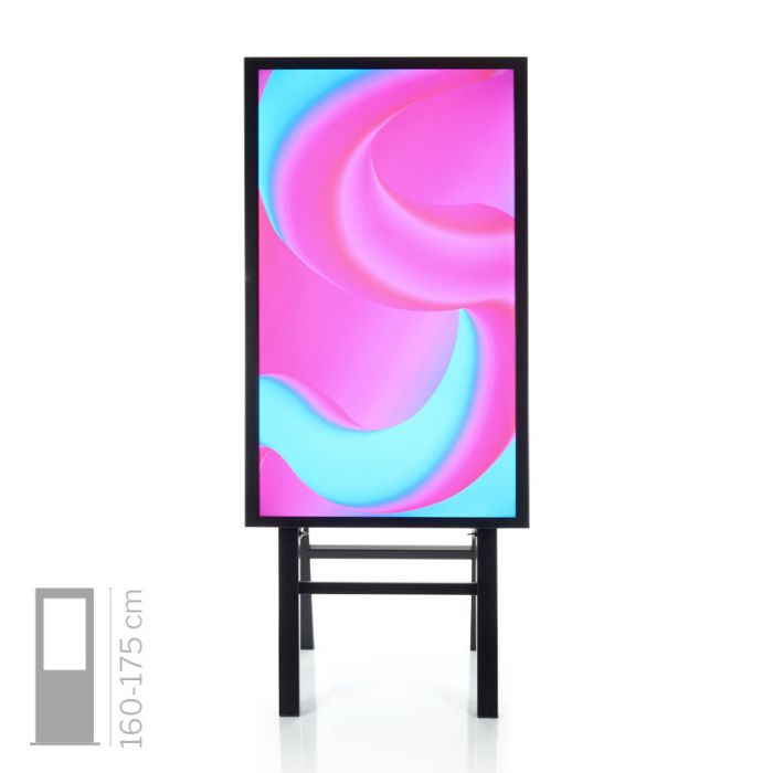 Totem multimediale NewPort 50" monofacciale da interno