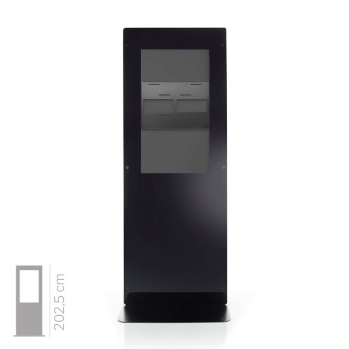 Struttura Totem Multimediale Monofacciale Mod. Newton 43 TS