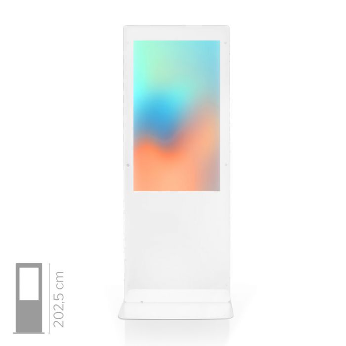 Totem multimediale NewTon 50" monofacciale 4K  con monitor QM50C