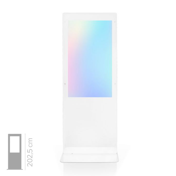 Totem multimediale NewTon 50" monofacciale 4K  con monitor QM50C