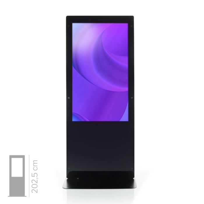 Totem monofacciale NewTon 55" TS touch screen 4K 