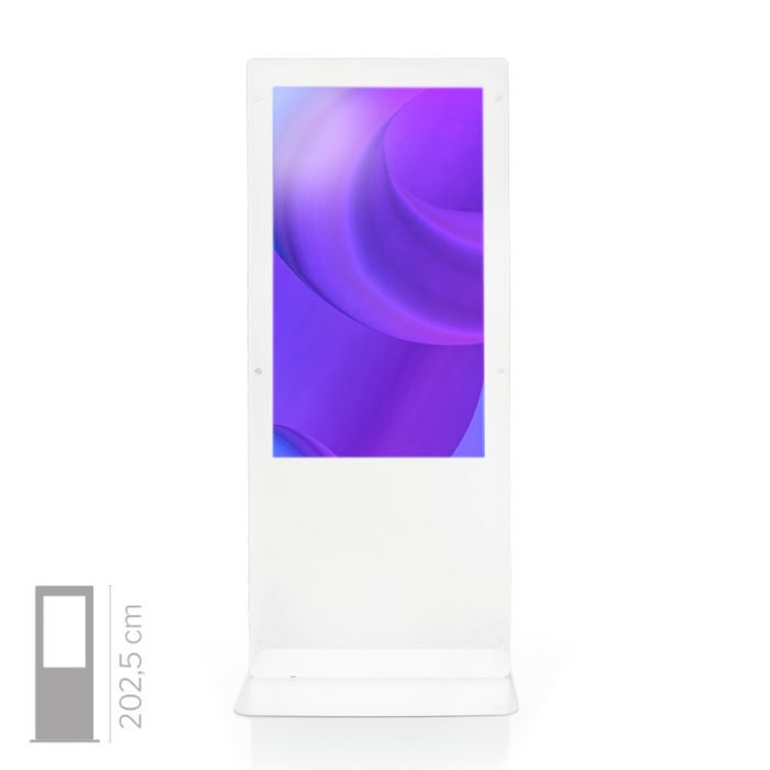 Totem monofacciale NewTon 55" TS touch screen 4K 