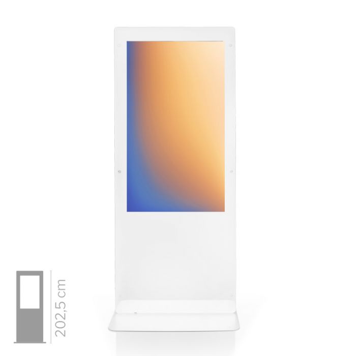 Totem Tactile Multimédia Une face 4K Mod. NewTon 55 TS