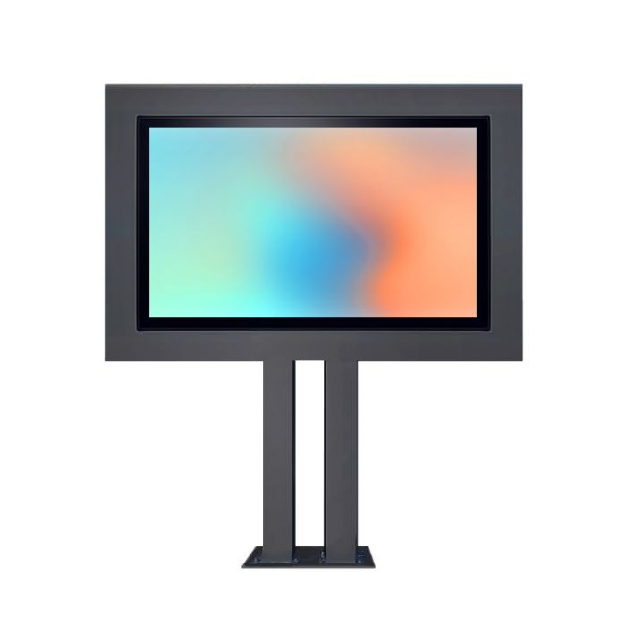 Totem multimediale Outdoor 75" 4K da esterno