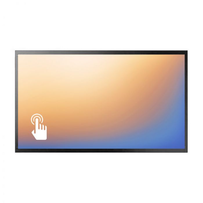 Monitor 4K 55" Samsung QM55B-T touch screen professionale capacitivo