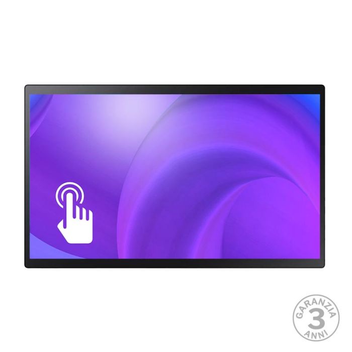 Monitor 24 Pollici Touch screen Professionale Samsung Mod. QB24R-T