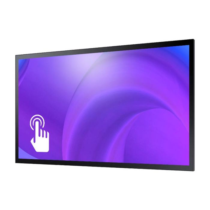 Monitor 4K 43" Samsung QM43B-T touch screen professionale capacitivo
