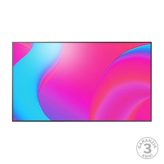 Monitor 4K 98" QM98T-B - con Player Tizen 4.0 - utilizzo continuo 24/7 