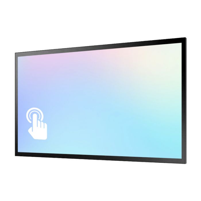 Monitor 4K 43" Samsung QM43B-T touch screen professionale capacitivo