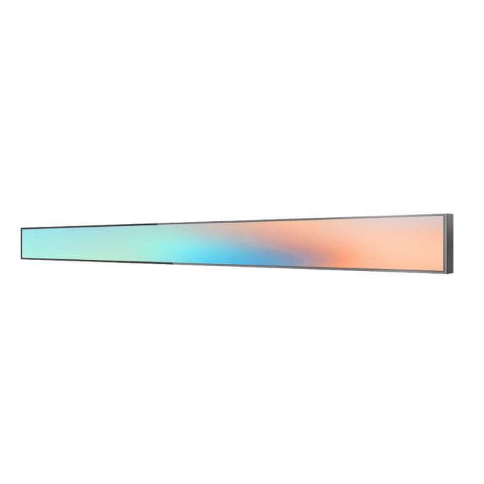 Stretched bar Shelf edge display 47"