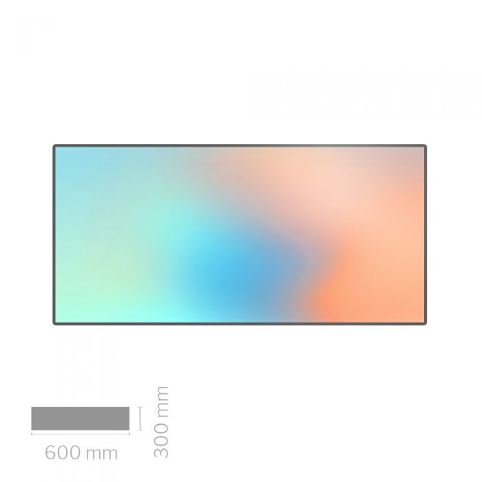 Stretched bar Shelf edge display 24"