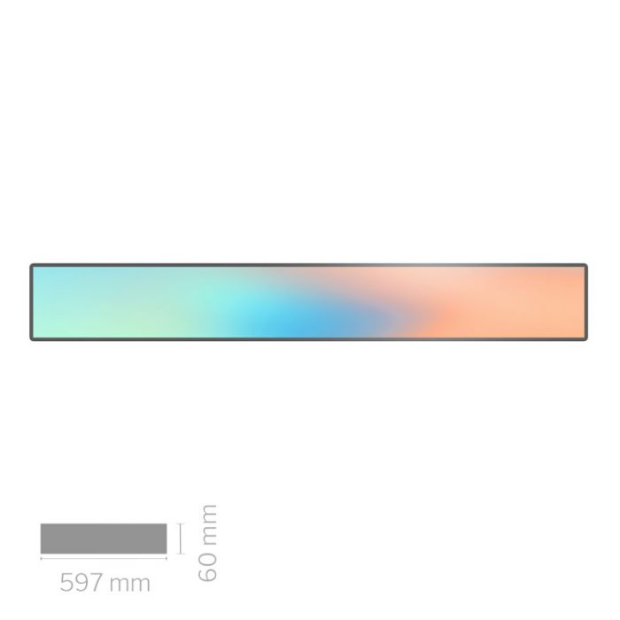 Stretched bar Shelf edge display 23"