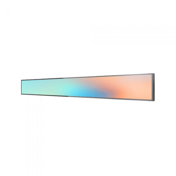 Stretched bar Shelf edge display 23"