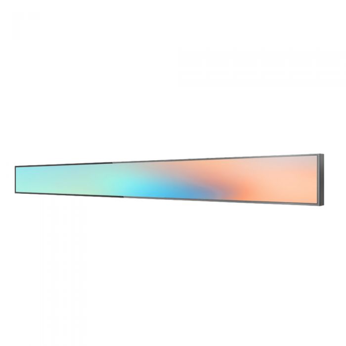 Stretched bar Shelf edge display 35"