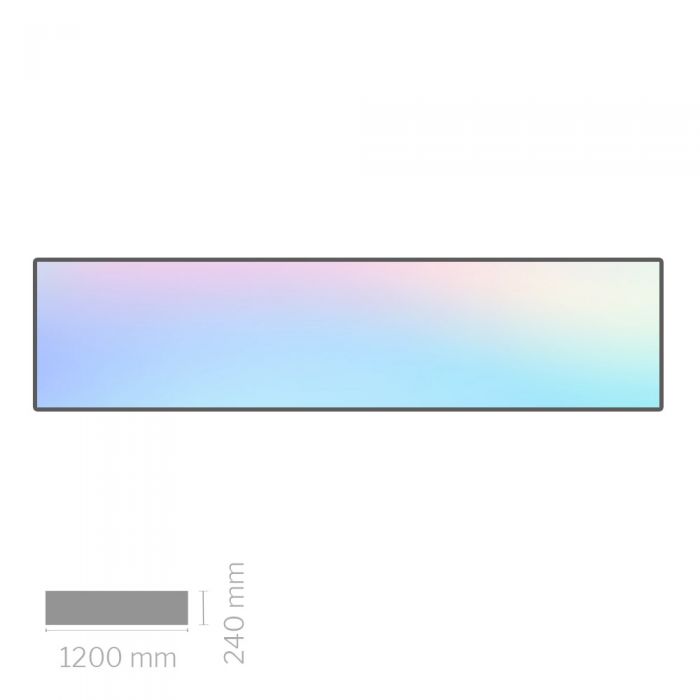 Stretched bar Shelf edge display 48"