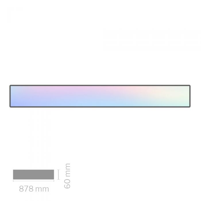 Stretched bar Shelf edge display 35"