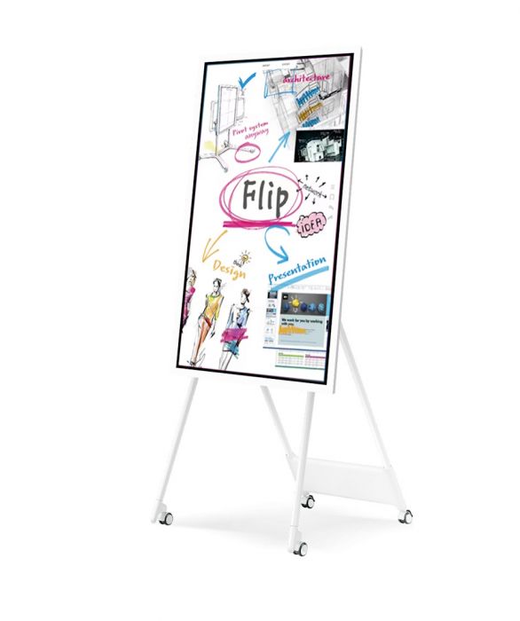 Tableau multimédia Samsung FLIP Pro avec écran 55" + pied