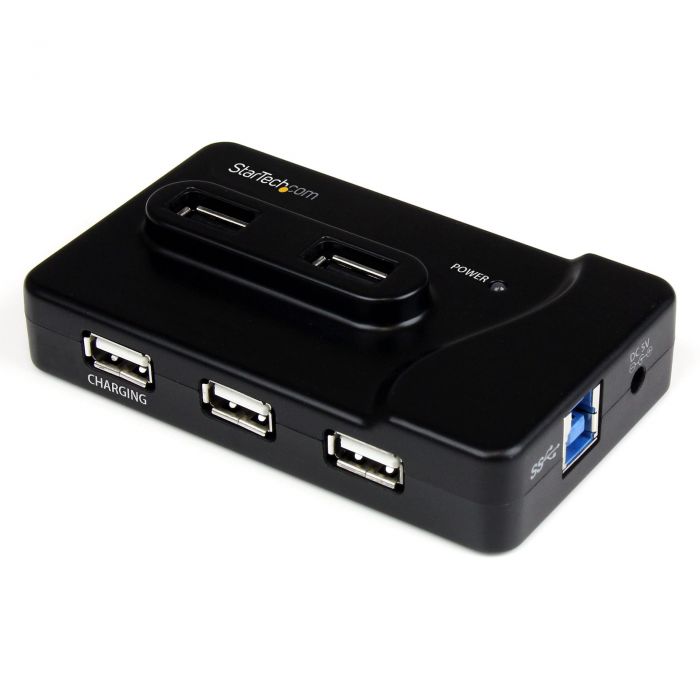 Hub combo USB 3.0/2.0 a 6 porte con porta di caricamento