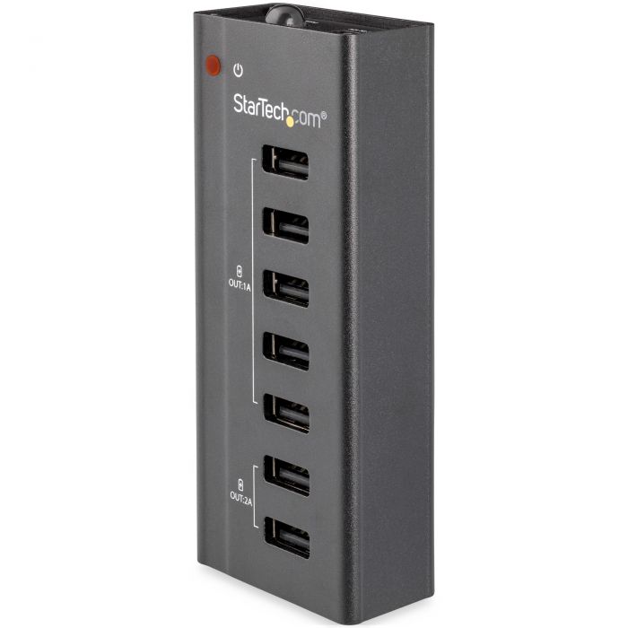 Stazione Ricarica a 7 porte USB con 5x Porte 1A e 2x Porte 2A