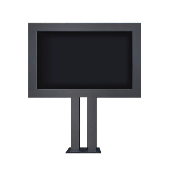 Struttura totem multimediale Outdoor 75" da esterno senza monitor