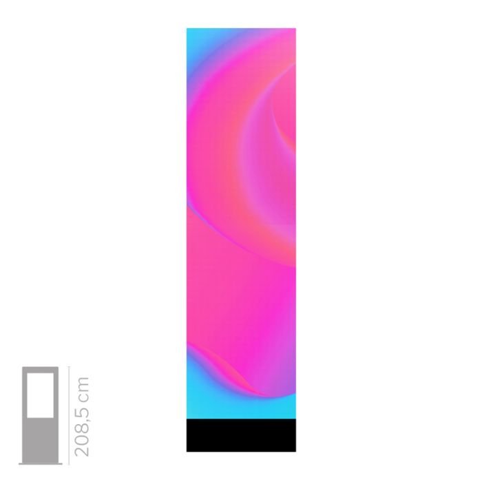 Totem multimediale Walled (54 x 208,5 cm)