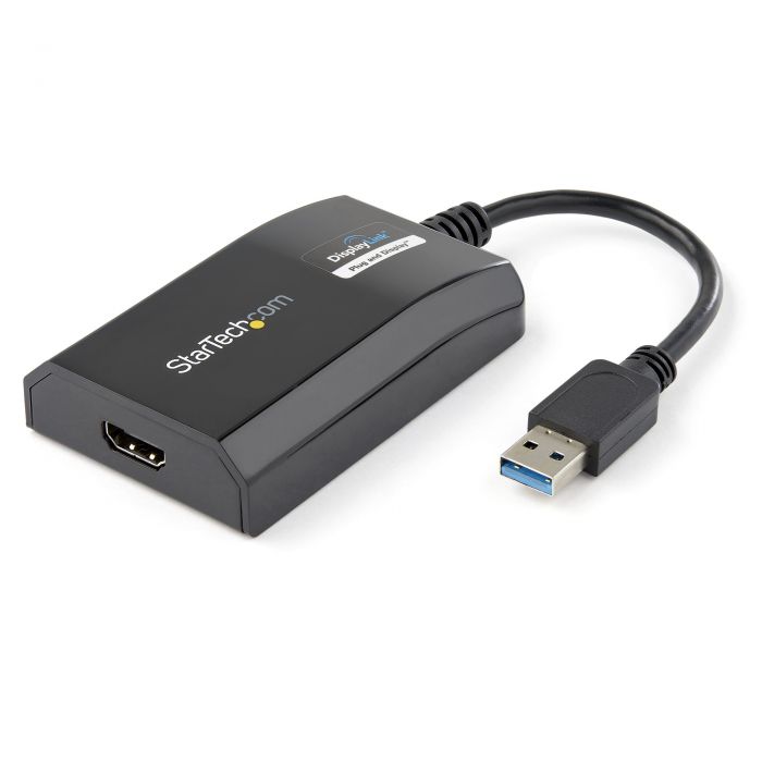 Adattatore da USB 3.0 a HDMI - Certificato DisplayLink - 1080p (1920x1200) - Convertitore da USB Type-A a HDMI per monitor - Scheda video e grafica esterna - Windows/Mac