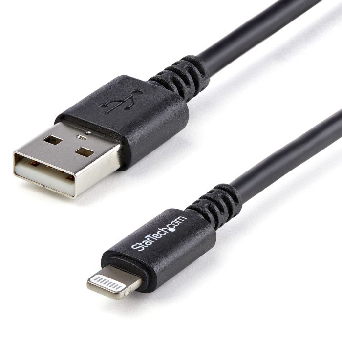 Cavo da USB a Lightning da 3 m - Cavo di ricarica lungo per iPhone / iPad / iPod - Cavo da Lightning a USB - Certificato Apple MFi - Nero