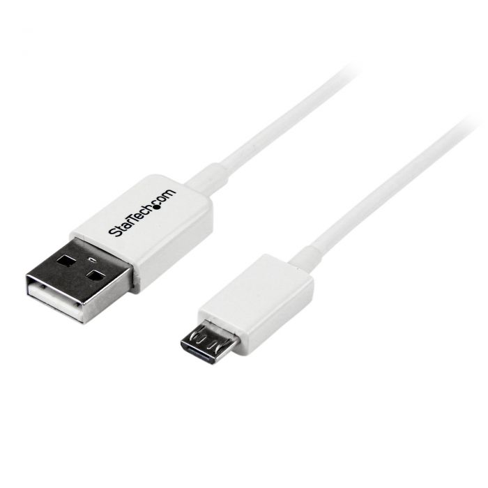 Cavo micro USB bianco 1 m - A a Micro B