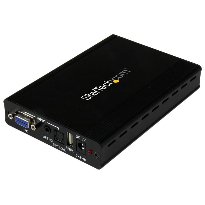 Convertitore audio/video professionale VGA a HDMI con scaler - 1920 x 1200
