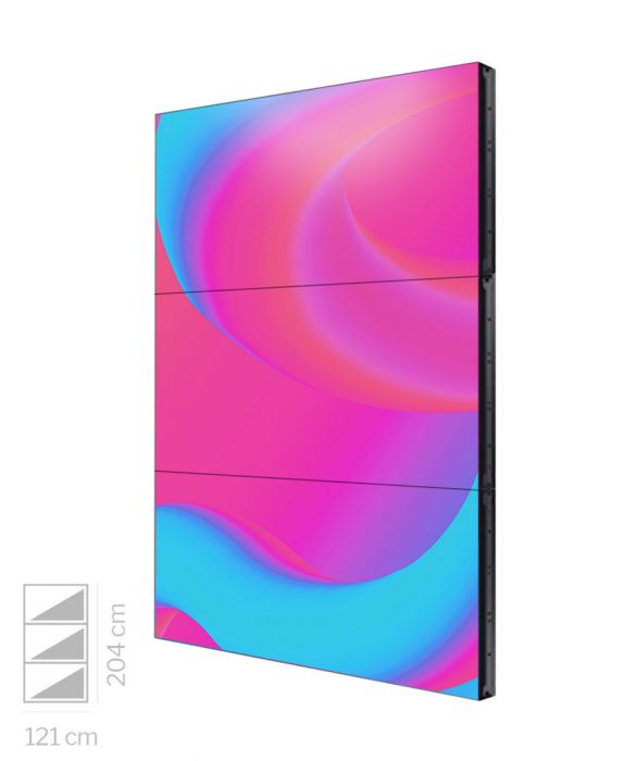 Videowall 55" Samsung VM55B-E 1x3