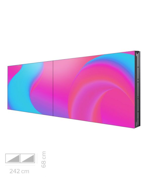 Videowall 55" Samsung VM55B-R 2x1