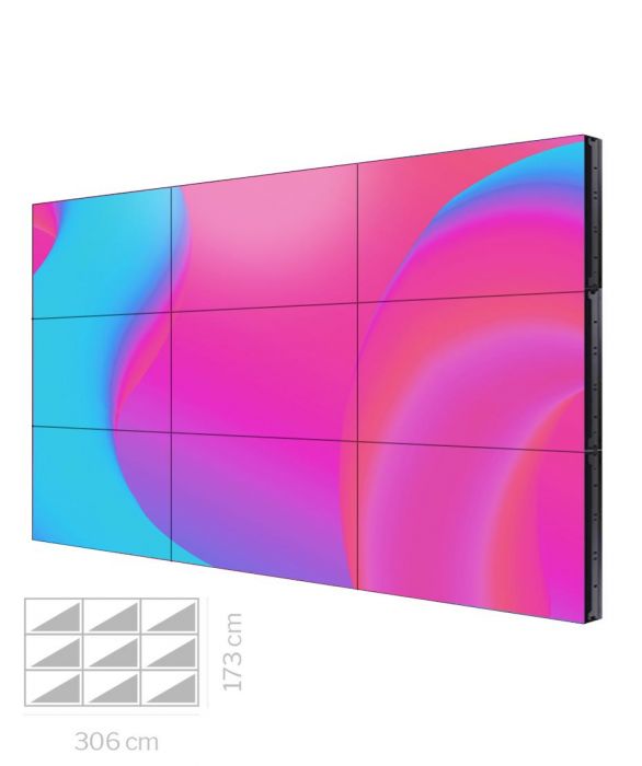 Videowall 46" Samsung VM46B-U 3x3