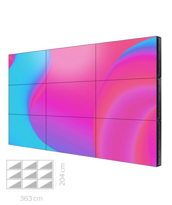 Videowall 55" Samsung VM55B-R 3x3