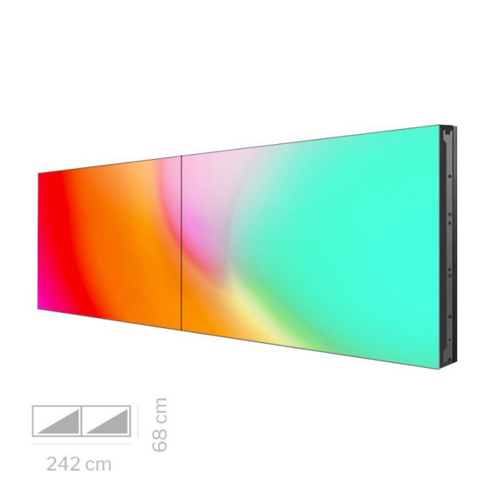 Mur vidéo Samsung 55" Mod. VM55B-R 2x1