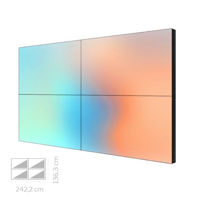 Videowand 55" Samsung VH55C-R 2x2