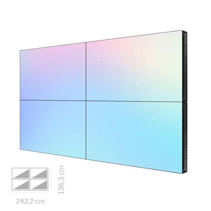 Videowall 55" Samsung VH55C-R 2x2