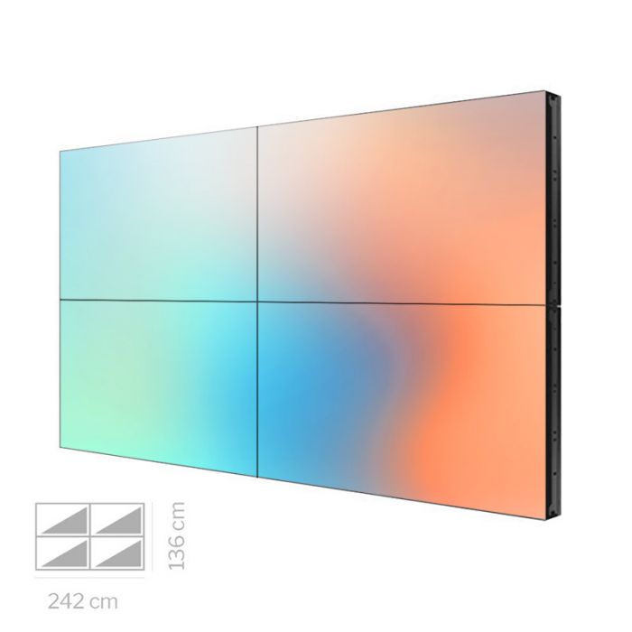 Mur vidéo Samsung 55" Mod. VM55B-U 2x2