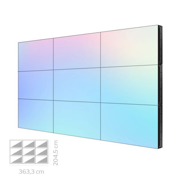 Videowall 55" Samsung VH55C-R 3x3