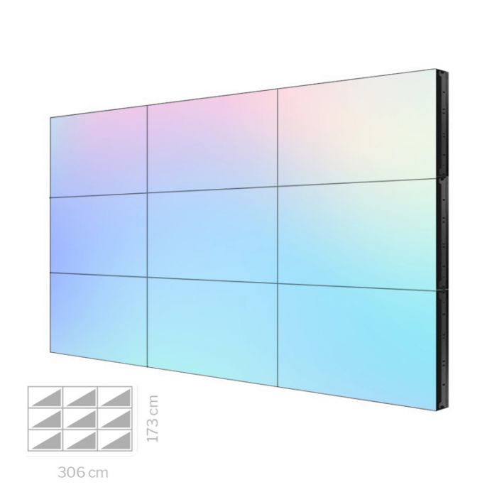 Videowall 46" Samsung VM46B-U 3x3