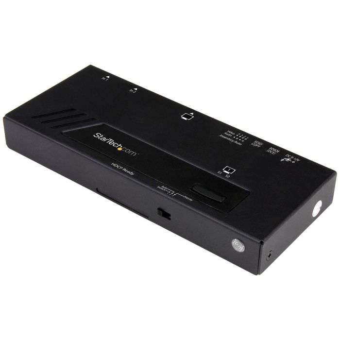 Switch Video Automatico HDMI a 2 porte 4K con Fast Swithcing
