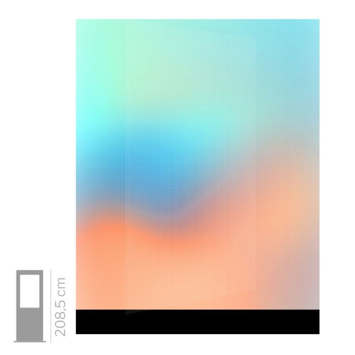 Totem multimediale Walled (162 x 208,5 cm)