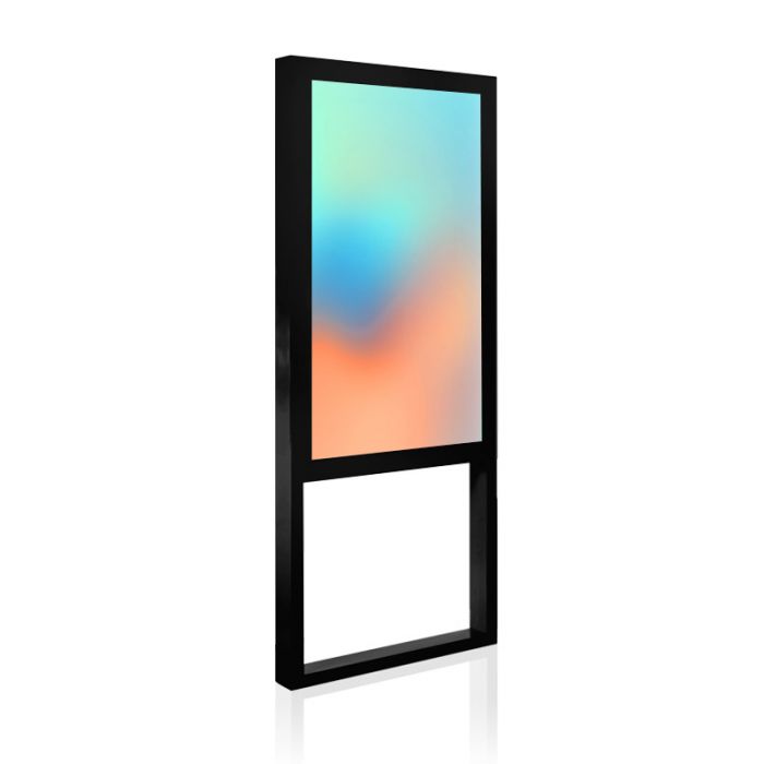 Totem multimediale Window 55" da vetrina 