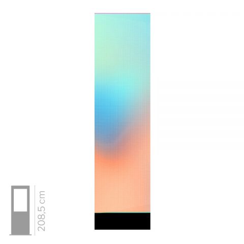 Totem multimediale Walled (54 x 208,5 cm)